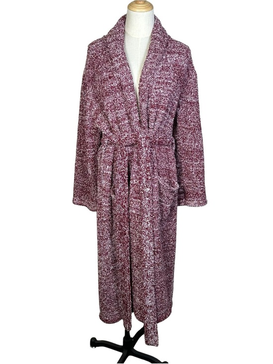 Barefoot Dreams Other - Barefoot Dreams CozyChic Robe Women’s Sz 1 Small Red Marled Soft Lounge Belted